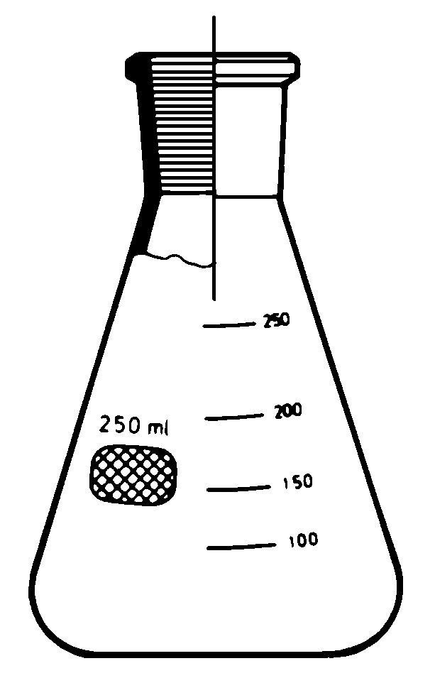 Premium Vector | Laboratory flask sketch chemical experiments line art test  tube with liquid hand drawn doodle vector illustration